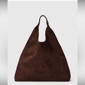 GAP Vegan Suede Slouchy Tote